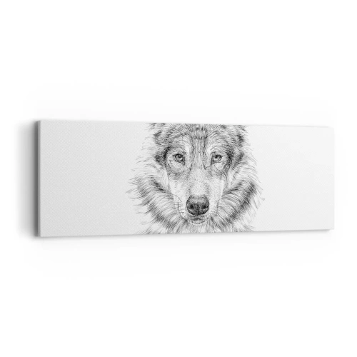 Vászonkép - Született vezető - 90x30 cm