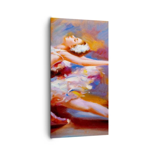 Vászonkép - A hattyú eleganciája - 65x120 cm