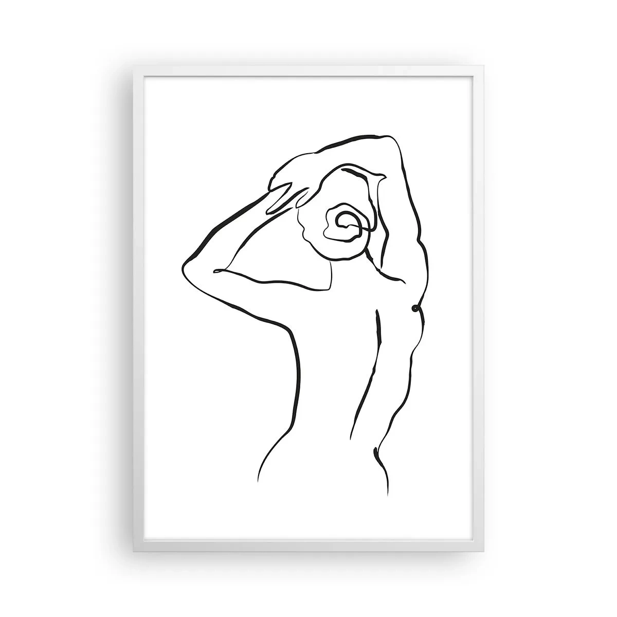 Poszter fekete keretben - Reggeli cselekvés - 50x70 cm
