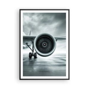 Poszter fehér keretben - Van erő! - 70x100 cm