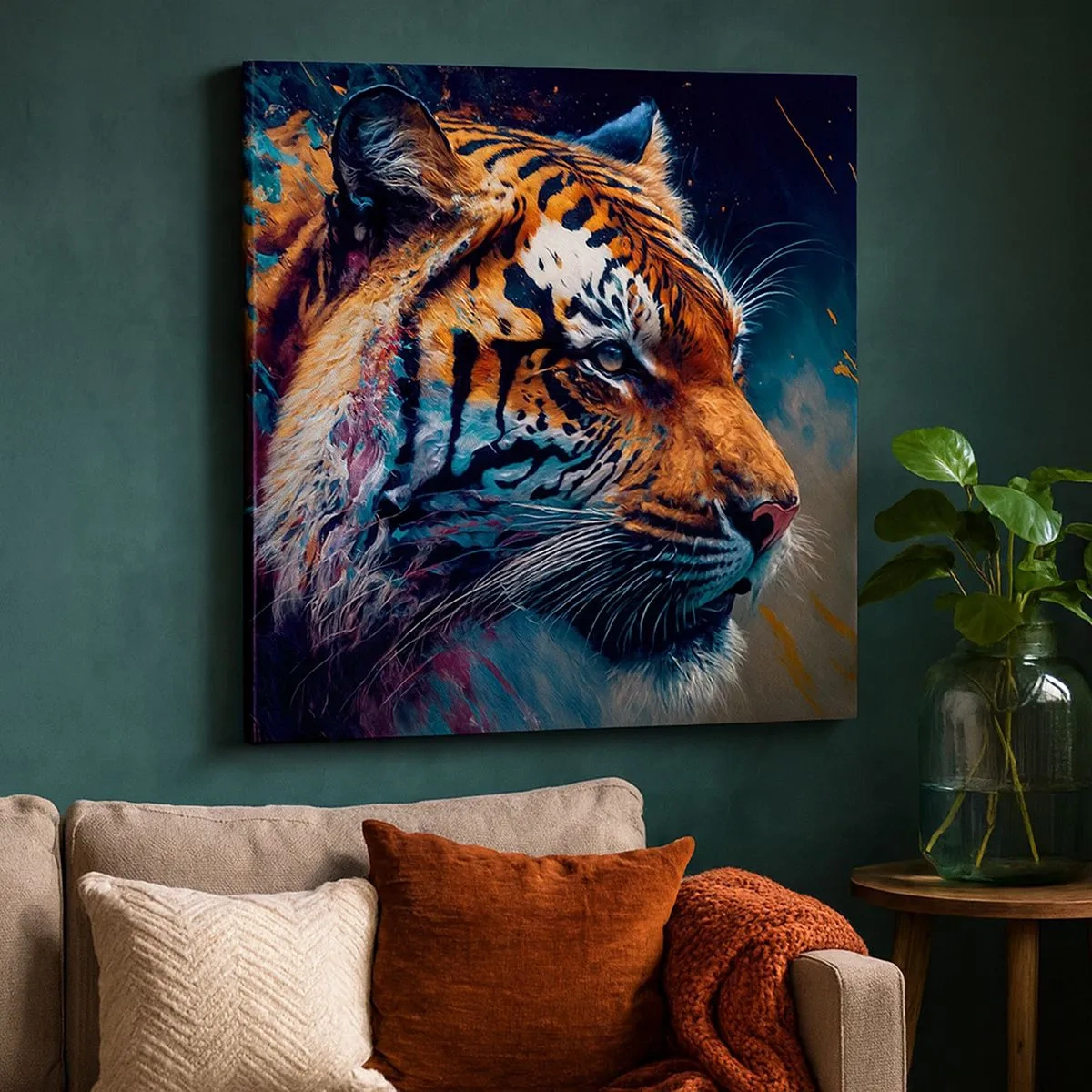 Vászonkép - Vad szépség - 30x30 cm