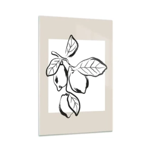 Üveg kép - Ahol a citrom érik... - 70x100 cm