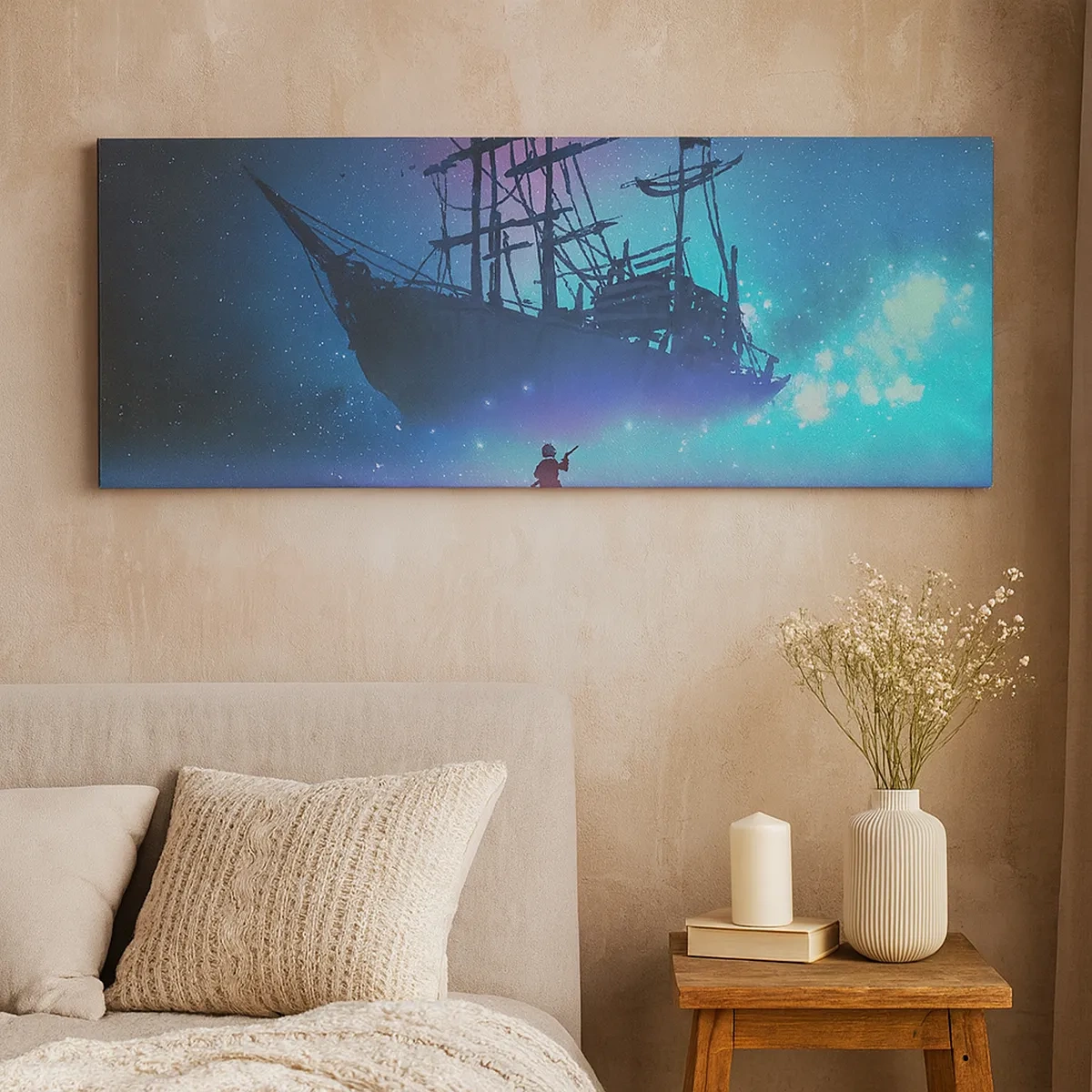 Vászonkép - Találkozás a tenger mítoszával - 30x30 cm