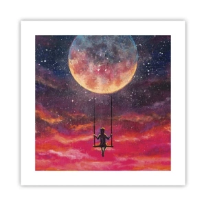 Poszter - Álmodozva - 40x40 cm