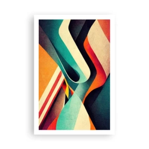 Poszter - Intenzív kompozíció - 61x91 cm