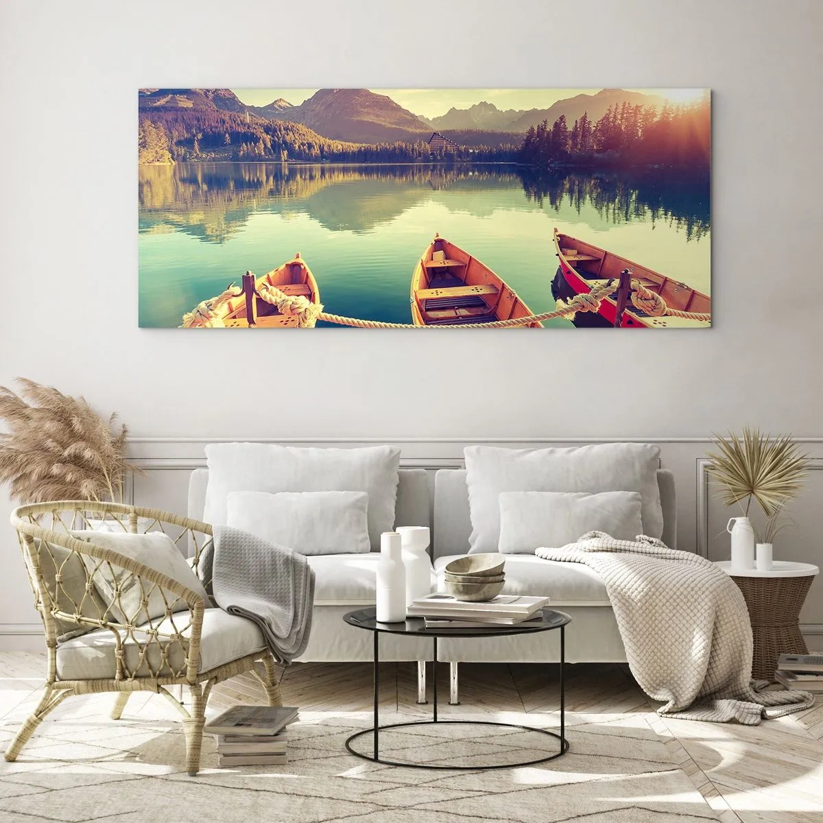 Üveg kép - Élni az ő törvényei szerint - 100x40 cm