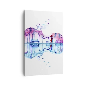 Vászonkép - Eső dalokat hozok nektek - 80x120 cm