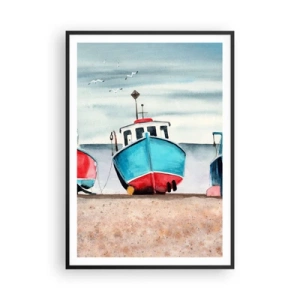 Poszter fehér keretben - Fogásra készen - 70x100 cm