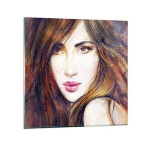 Üveg kép - Egy fillért a gondolataidért - 50x50 cm