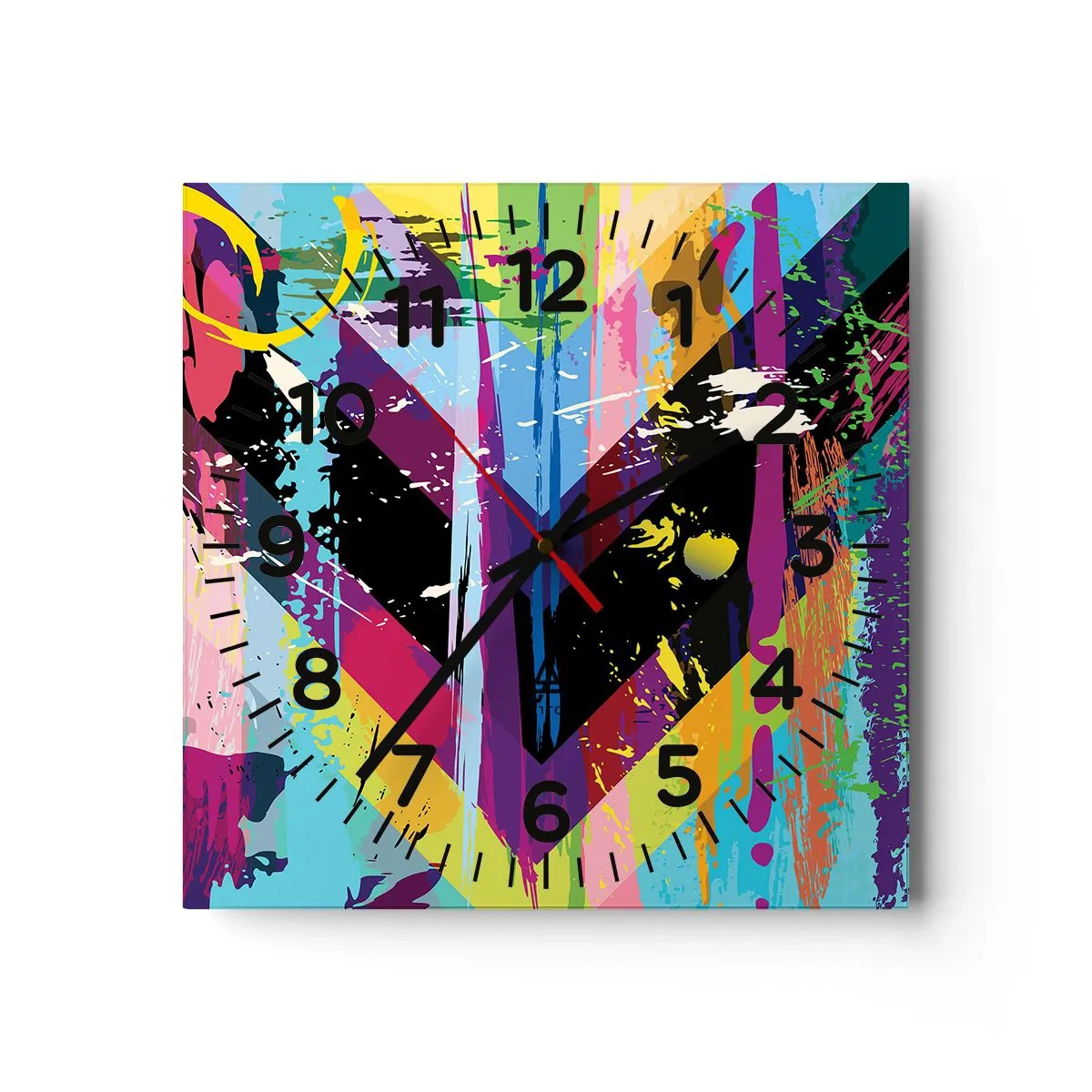 Falióra, Óra - Fentről lefelé - 30x30 cm