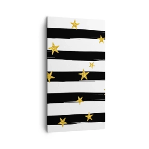 Vászonkép - Mindannyian szerencsés csillag alatt születtünk - 45x80 cm