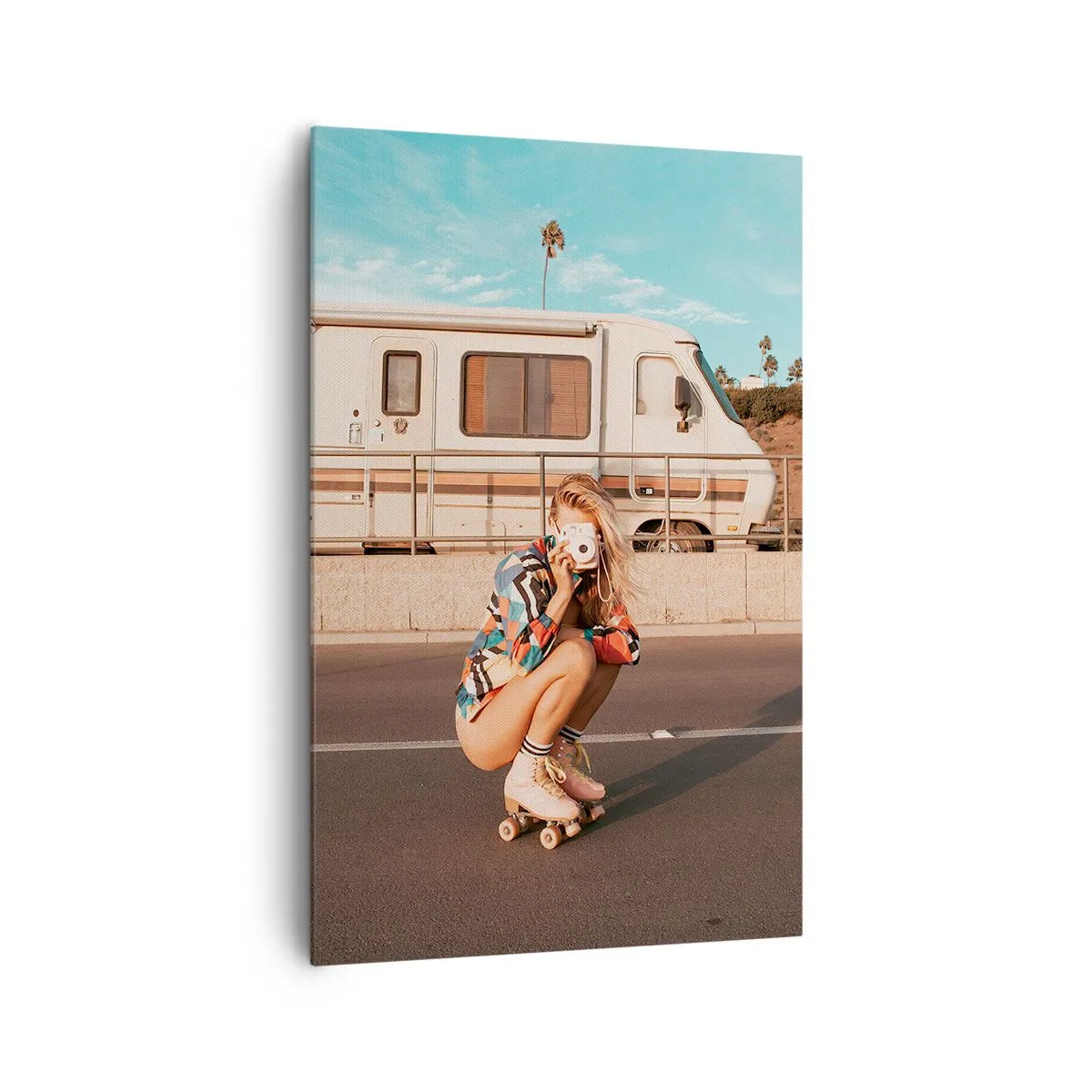 Vászonkép - Mosolyt kérek! - 80x120 cm