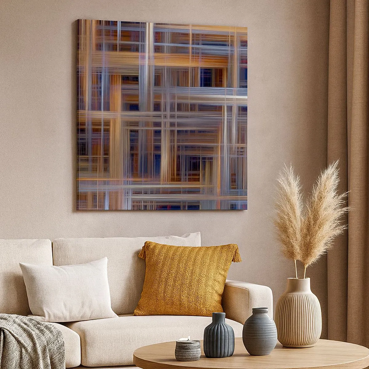 Vászonkép - Fényből szőtt - 30x30 cm