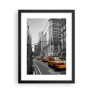 Poszter fehér keretben - Nagyvárosi napok - 30x40 cm