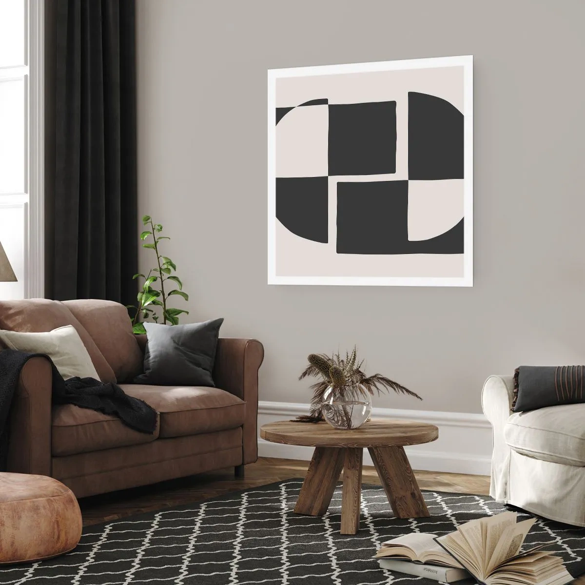 Poszter - Antitézis – szintézis - 60x60 cm