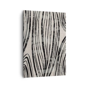 Vászonkép - Vonalak csobbanása - 50x70 cm