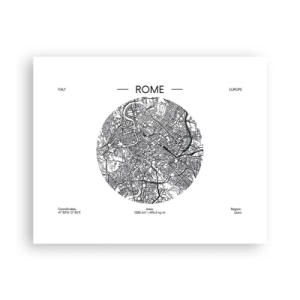 Poszter - Róma anatómiája - 50x40 cm