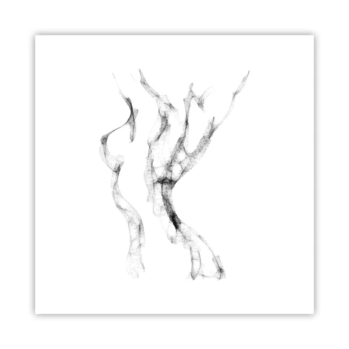 Poszter - Gyönyörű és erős - 60x60 cm