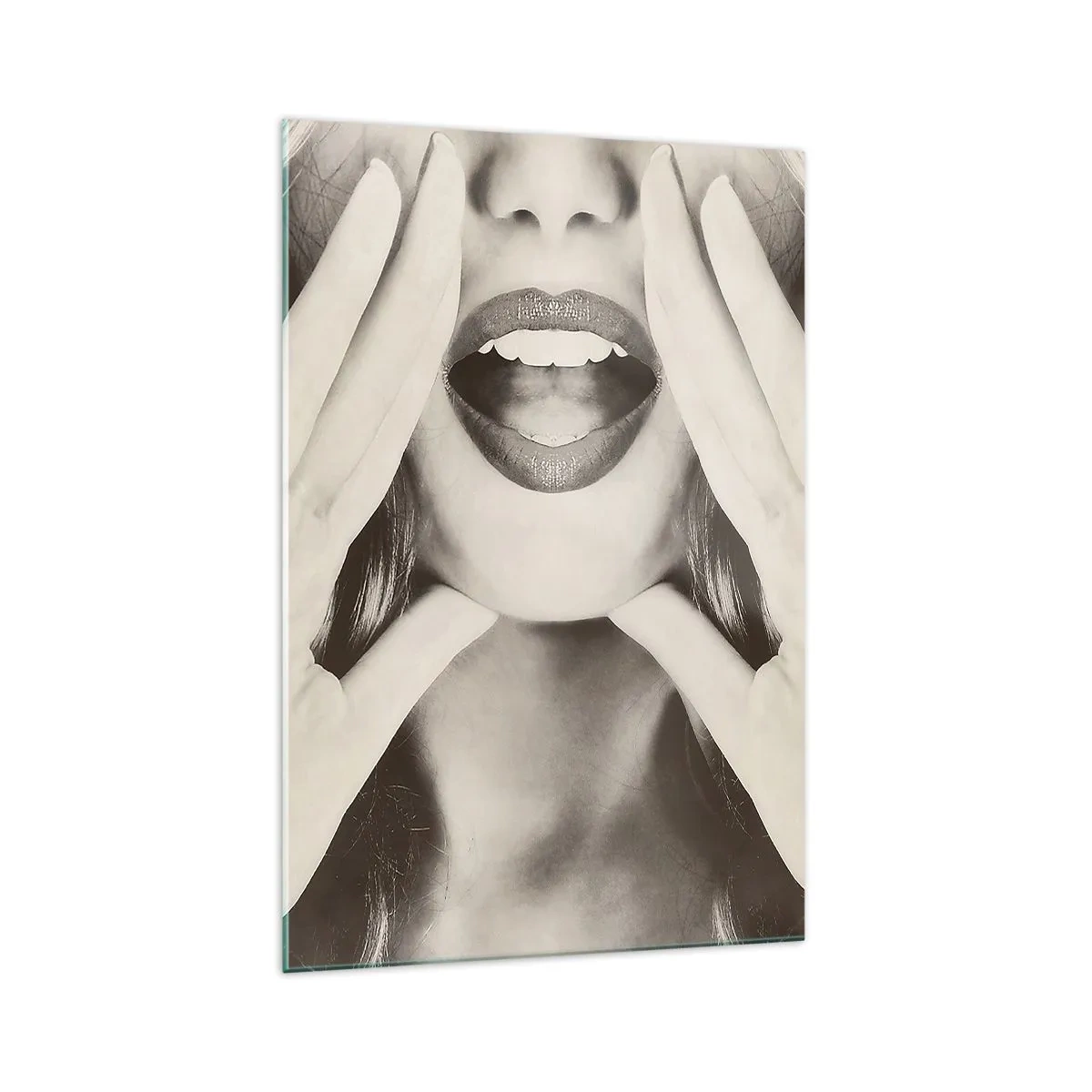 Üveg kép - Jövök már! - 70x100 cm