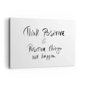 Vászonkép - Hogyan élj? - 120x80 cm