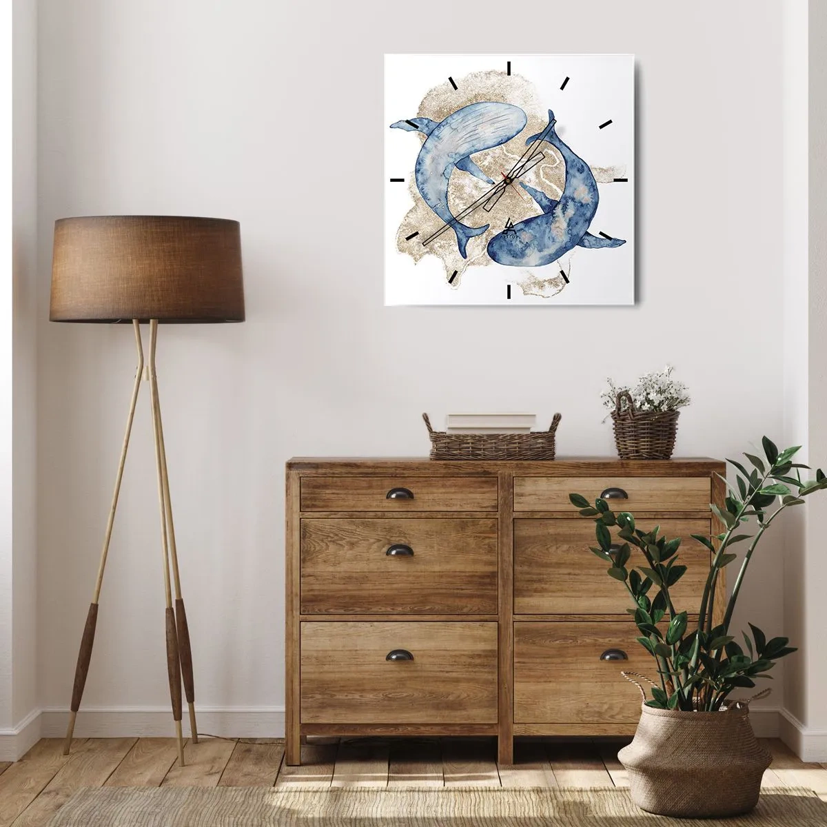 Falióra, Óra - Barátság vagy szerelem? - 30x30 cm