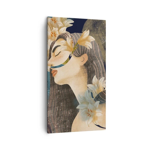 Vászonkép - Mese egy liliomos hercegnőről - 45x80 cm