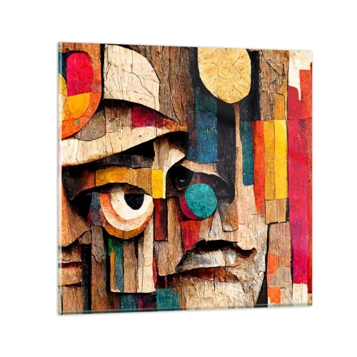 Üveg kép - Látlak téged... - 30x30 cm