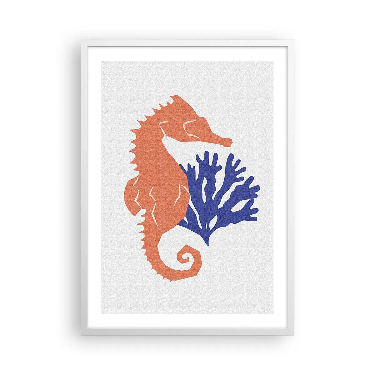 Poszter fekete keretben - Egy víz alatti réten - 50x70 cm