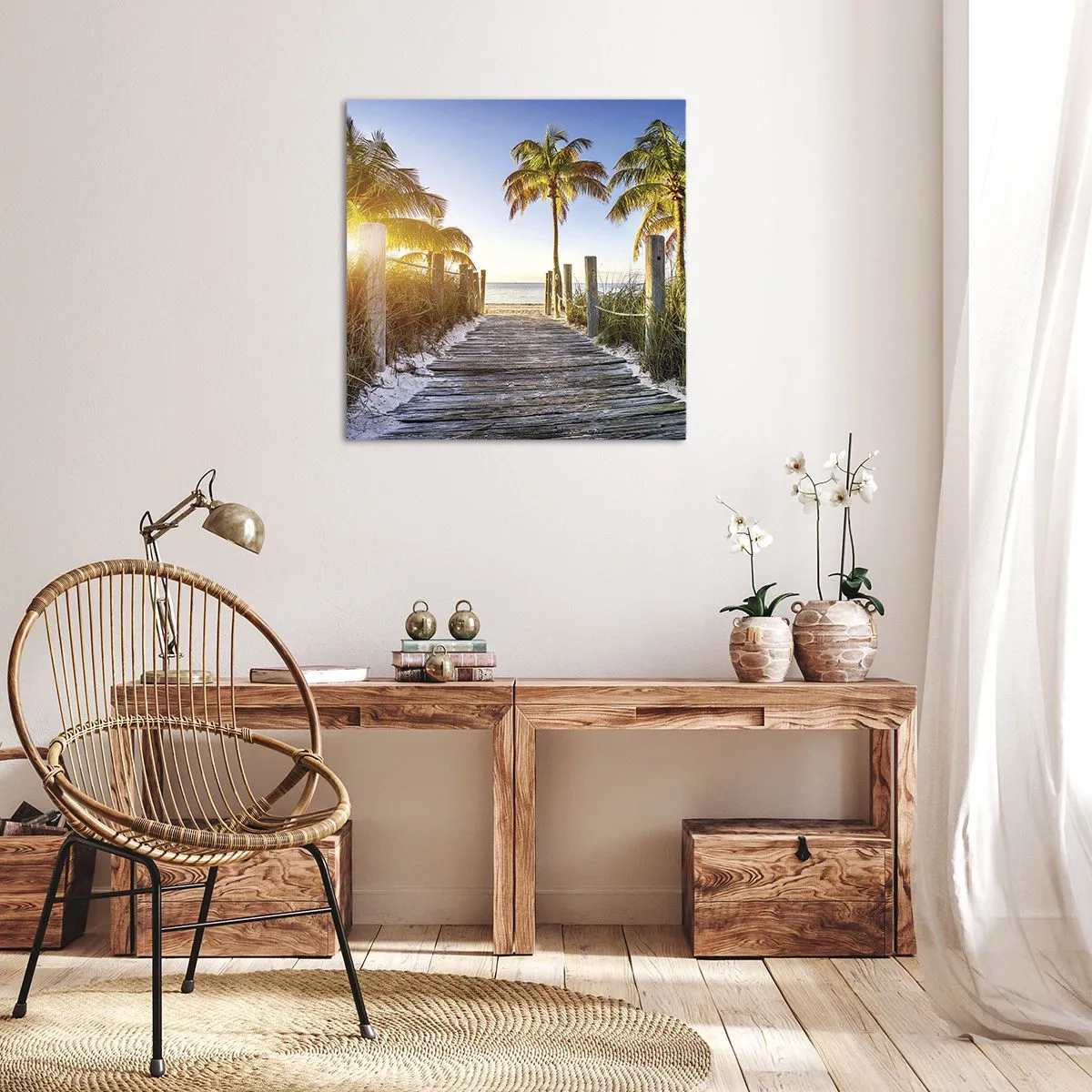 Vászonkép - Egyenesen a paradicsomba - 30x30 cm