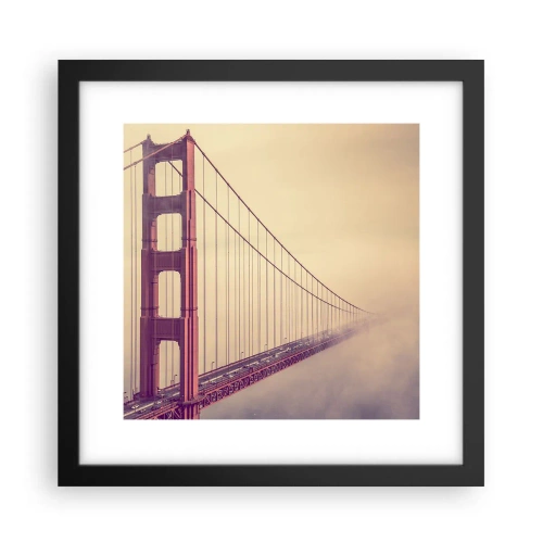 Poszter fehér keretben - Ég és föld között - 30x30 cm