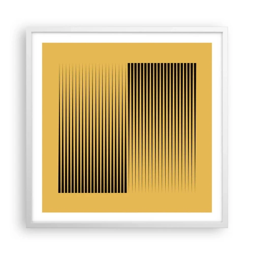 Poszter fekete keretben - Az ellentétek négyzete - 60x60 cm