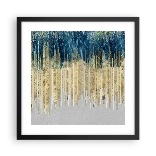 Poszter fehér keretben - Aranyozott határ - 40x40 cm