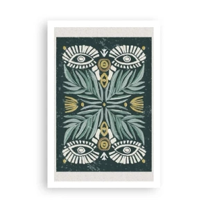 Poszter - Mint egy népi kivágás - 61x91 cm