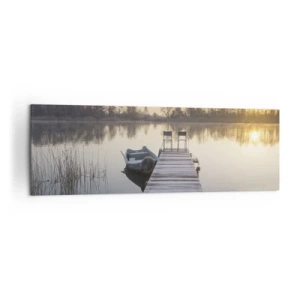 Vászonkép - Egy kis idő múlva visszajövök - 160x50 cm