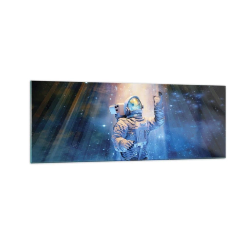 Üveg kép - Végül a célban - 140x50 cm