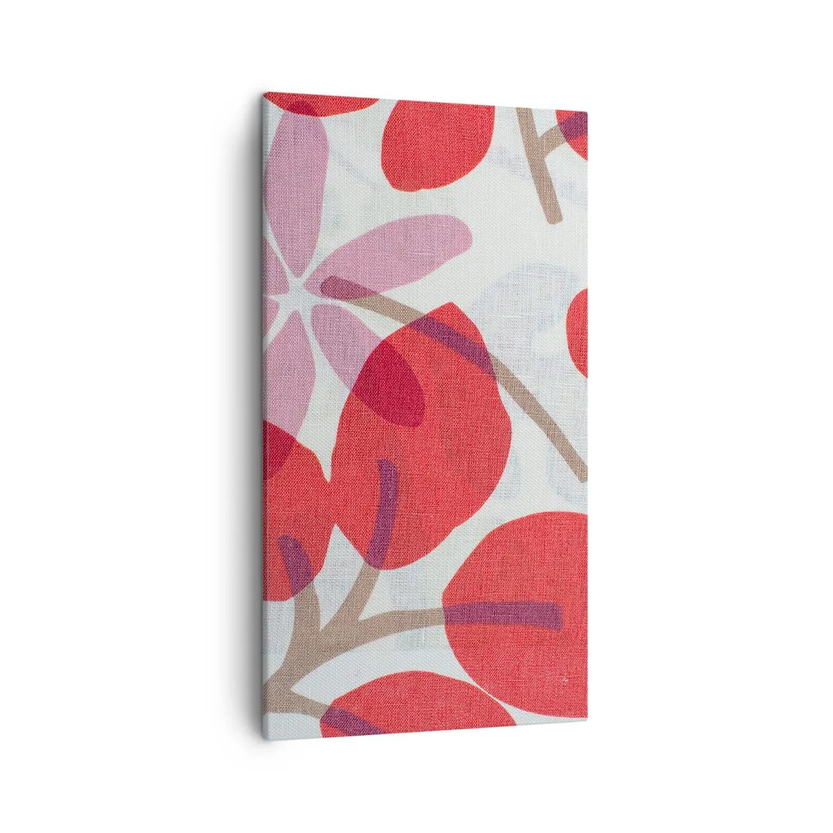 Vászonkép - Virágkompozíció rózsaszínben - 45x80 cm