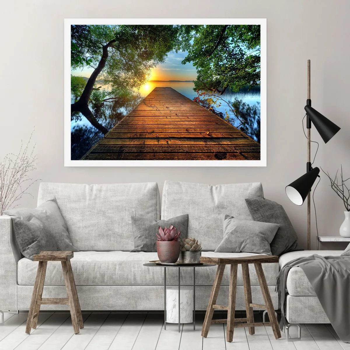 Poszter - Ne siess, ülj le - 70x50 cm