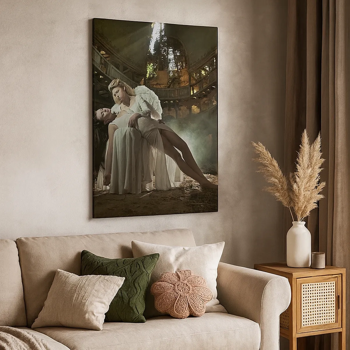 Vászonkép - A régi színház szelleme - 50x70 cm