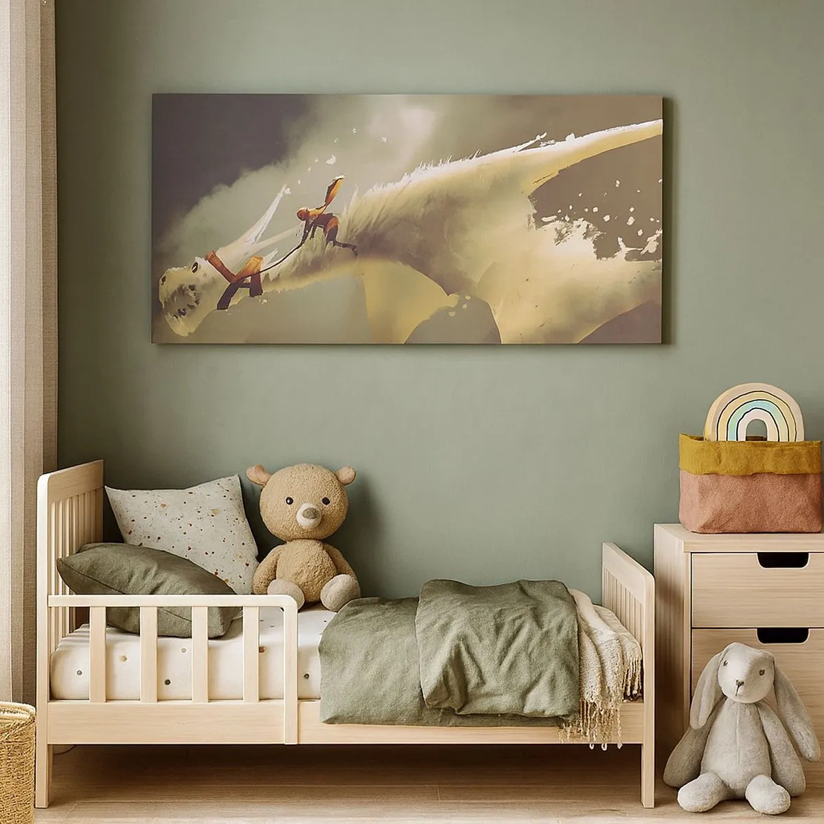 Vászonkép - Segítségre a világnak - 100x40 cm