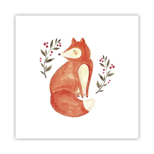Poszter - Kis vörös hajú - 30x30 cm