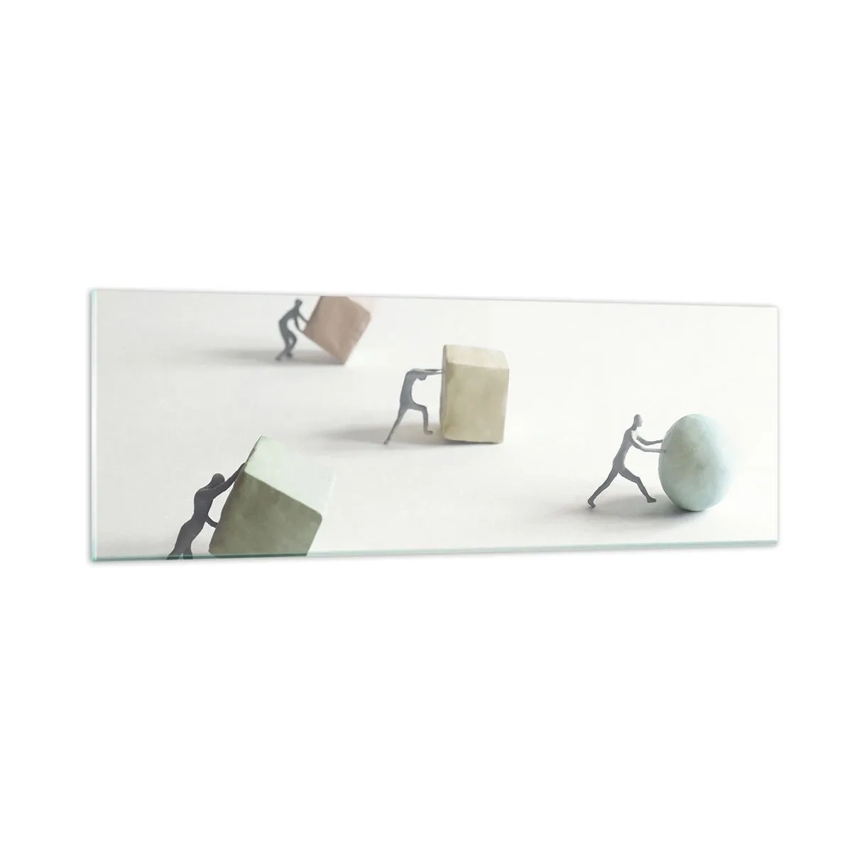 Üveg kép - Maga az élet - 90x30 cm