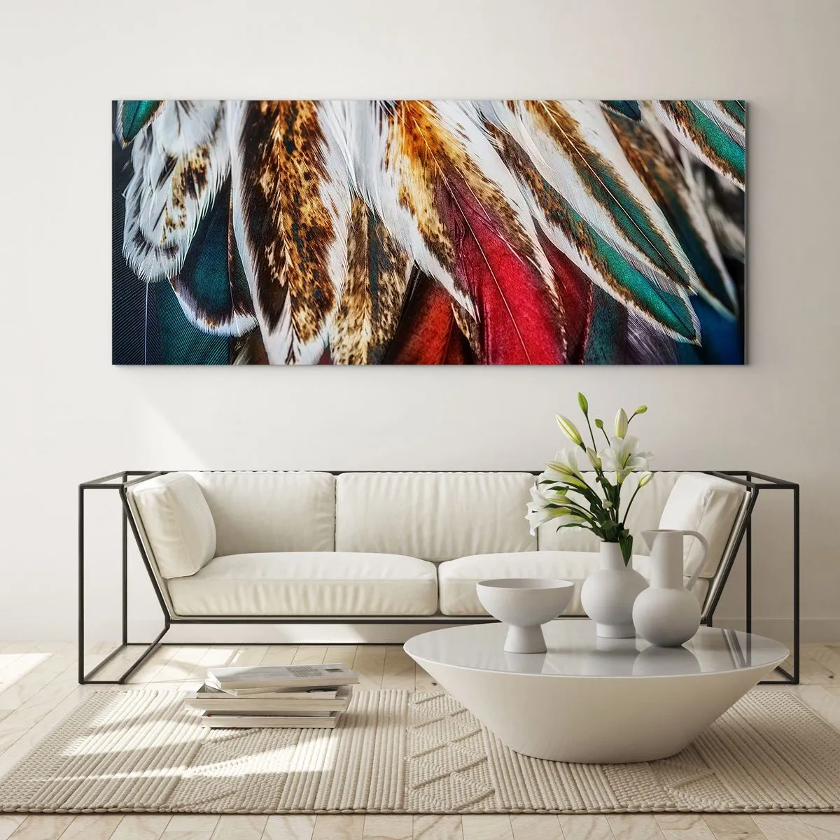 Üveg kép - A repülés titkai - 160x50 cm