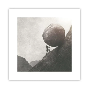 Poszter - Hiszek minden remény ellenére  - 30x30 cm