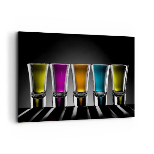 Vászonkép - Az öröm színei - 120x80 cm