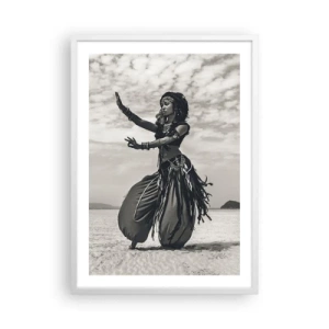 Poszter fekete keretben - A déli szigetek tánca - 50x70 cm
