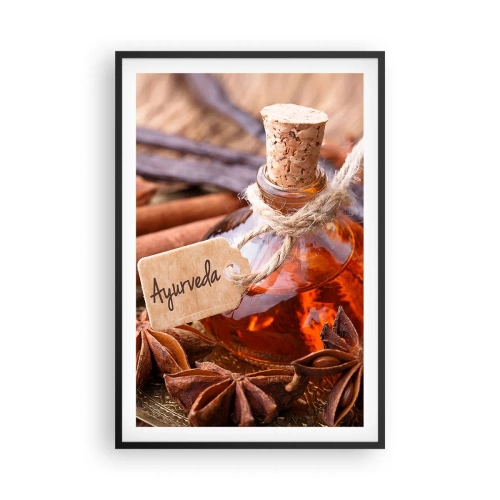 Poszter fehér keretben - A test és a lélek egysége felé - 61x91 cm