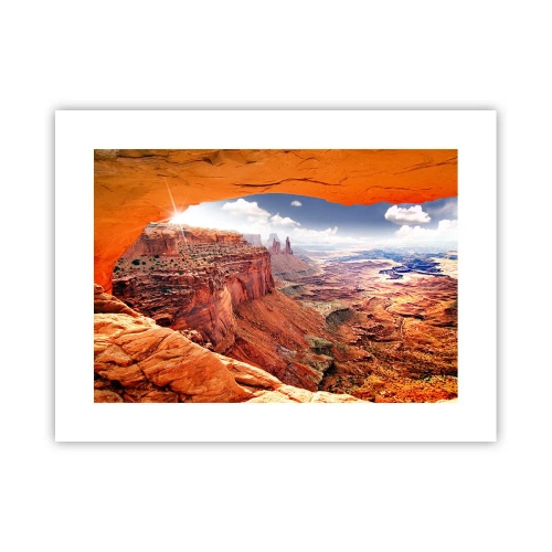 Poszter - Maga a természet faragta - 40x30 cm