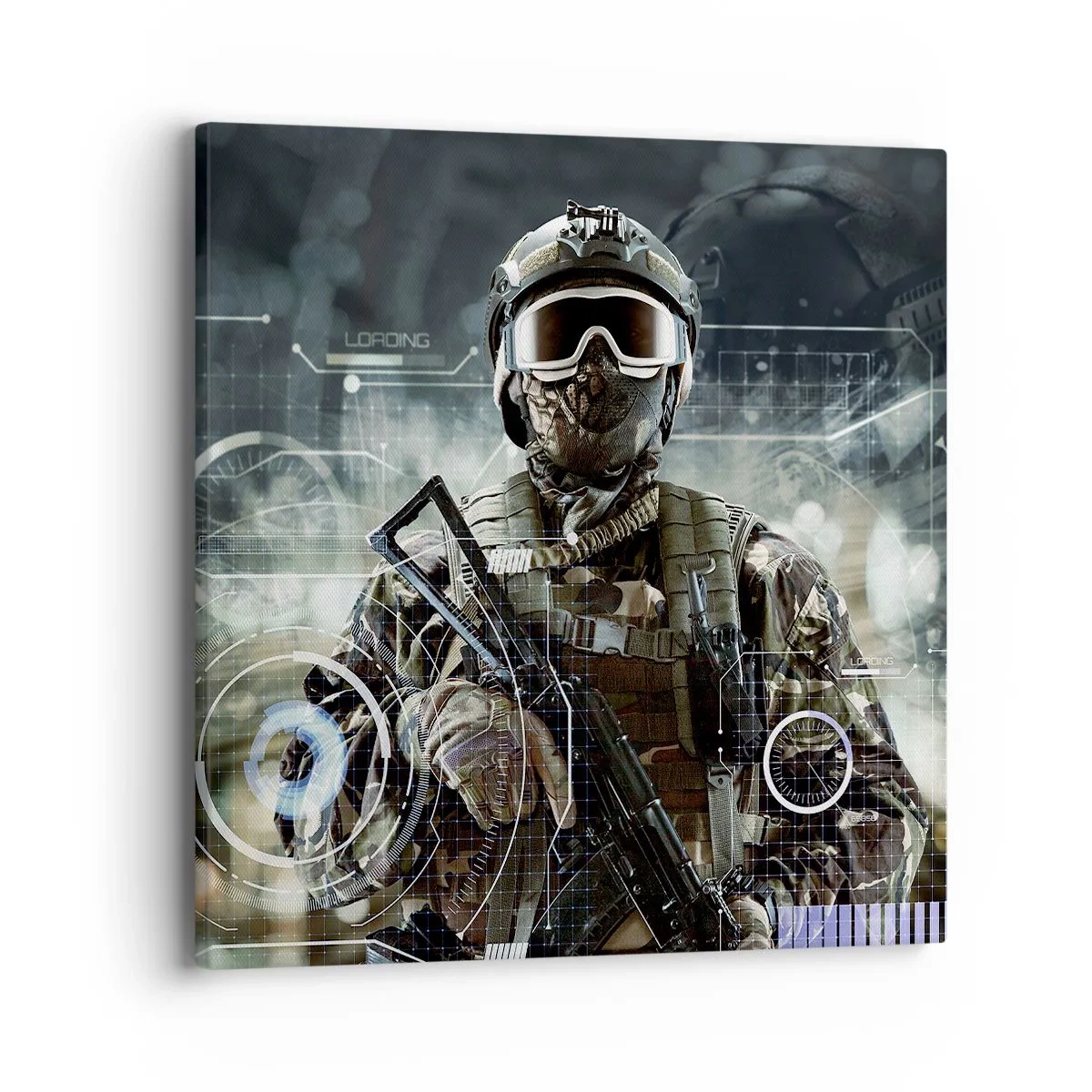 Vászonkép - Erő a köbön - 40x40 cm