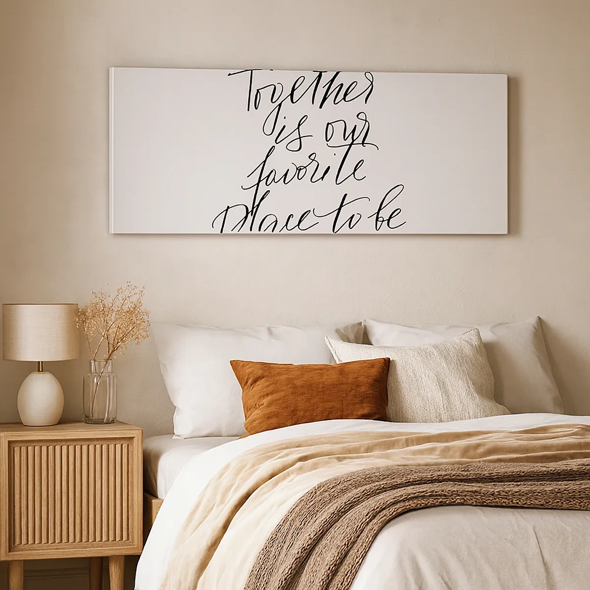 Vászonkép - Te is érzed? - 30x30 cm