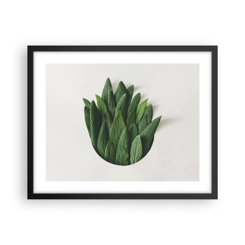 Poszter fehér keretben - Féktelen kíváncsiság - 50x40 cm